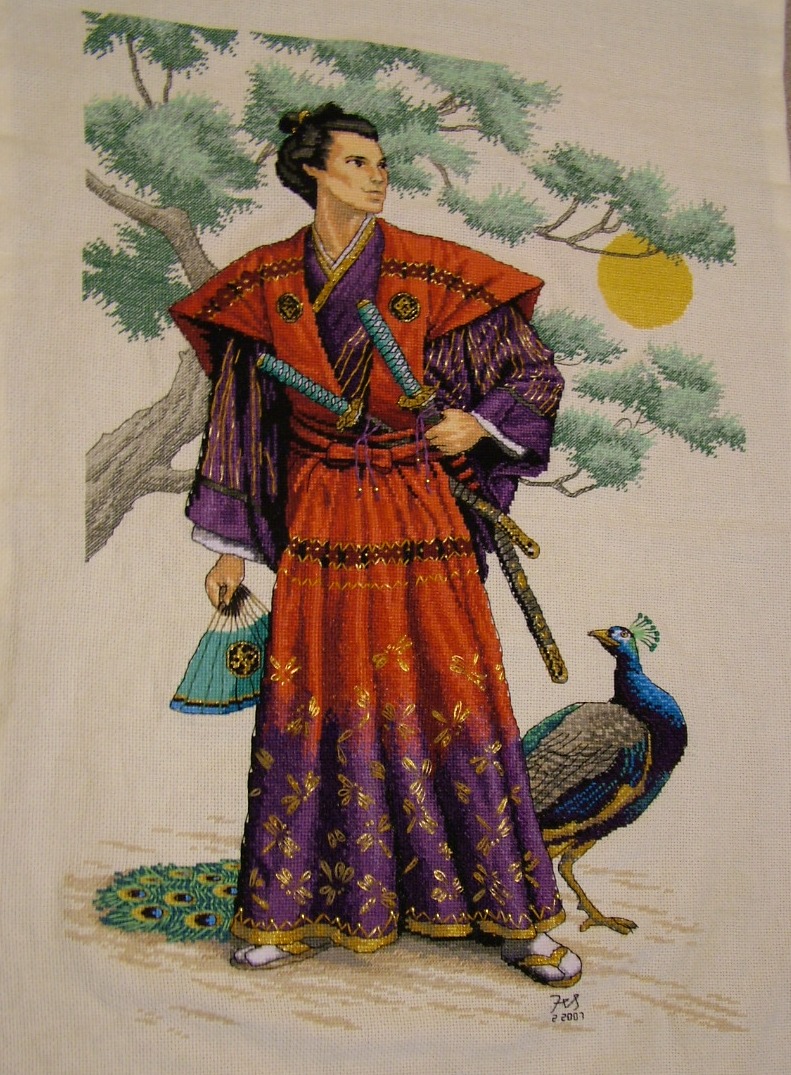 Японская картина - Последняя любовь самурая